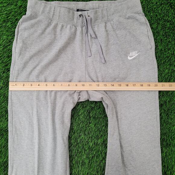 NIKE Swoosh Pants S/M Heathered-Gray Sweatpants - Picture 11 of 16